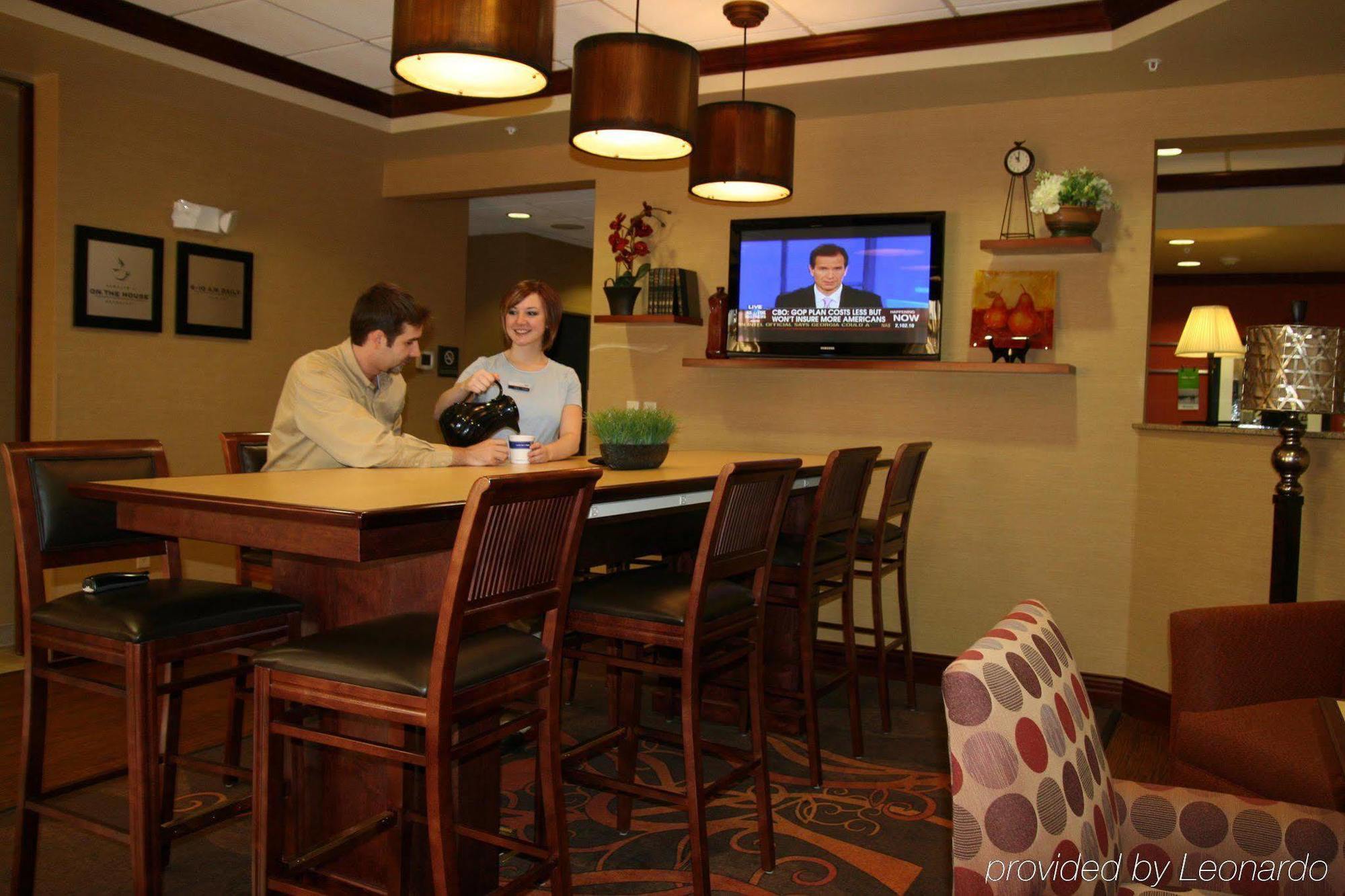 Hampton Inn Fairmont מסעדה תמונה